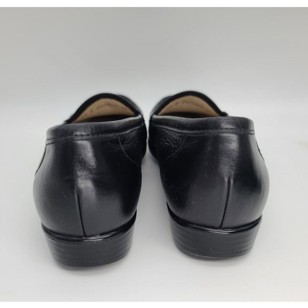 SAS Simplify Slip-On Leather Moccasin Loafer Black Tripad Comfort Size 9.5 S Box - Picture 4 of 8
